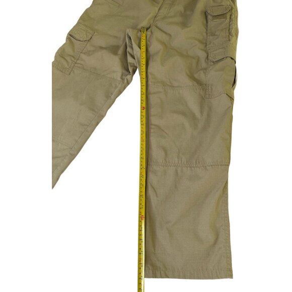 5.11 TACTICAL Men’s Cargo COTTON Ripstop Pants Utility Khaki Tan 36x30 - Picture 6 of 7